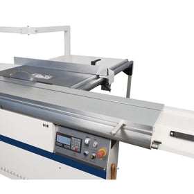 Motorized rip fence with electronic positioning (1 axis)