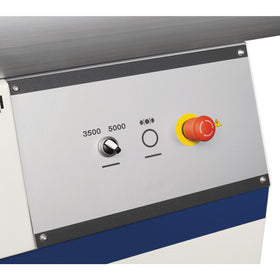 Two saw blade speeds