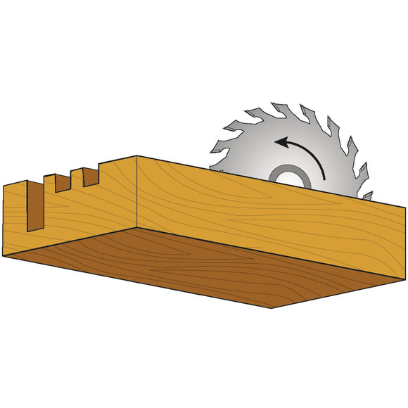 Option grooving unit Groove width 4 mm
