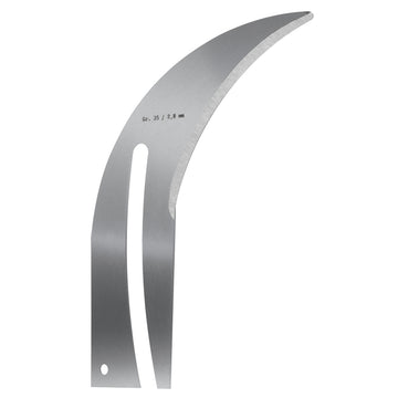 Splitting wedge positively guided for saw blade for saw blade Ø 350 - 450 mm / 2,5 mm riving knife thickness