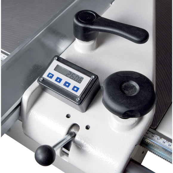 Digital display of the working width at the rip fence PA-DIGI-UNI