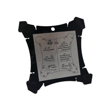 Angle gauge for grindstone