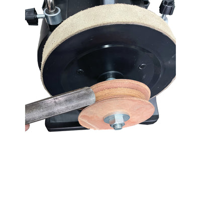 Leather honing disc LAS-P - 0