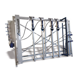 Gluing press with frame pressing device VP 3000x6 RP