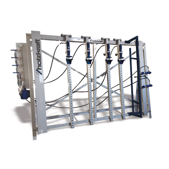 Gluing press with frame pressing device VP 3000x6 RP