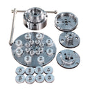 4-jaw chuck Ø115mm premium set with drain safety device-1