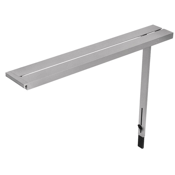 Table extension without transverse stop, without fixing rail TVL