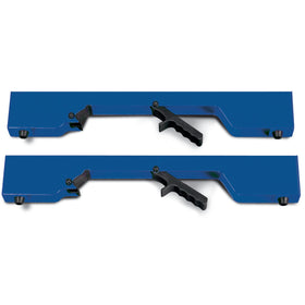 Clamping rail set