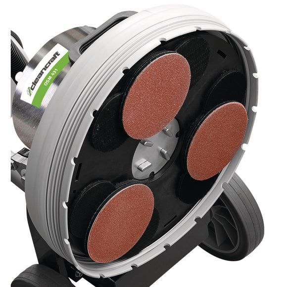 Sanding sheet for wood, universal metal, stainless steel Ø 150 K120, adhesive bonded