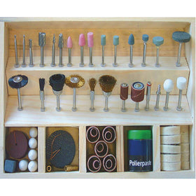 Tool set 103 pieces in a wooden case