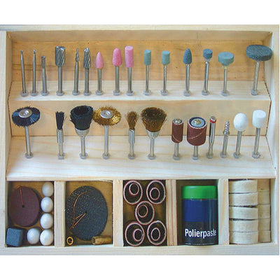 Tool set 103 pieces in a wooden case