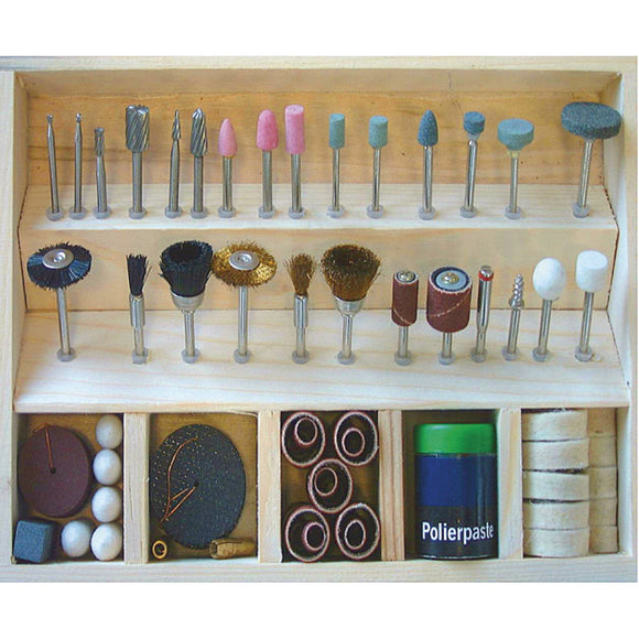 Tool set 103 pieces in a wooden case