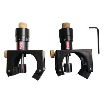 Magnetic planer blade setting gauge