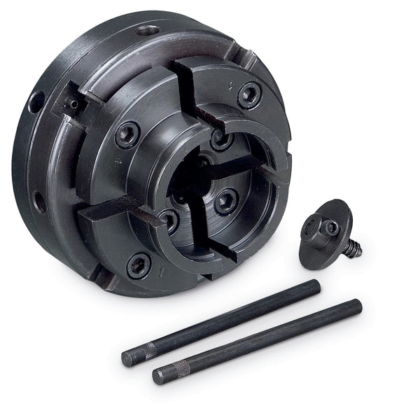 4-jaw chuck Ø 100 mm M33 x 3.5, Set 1