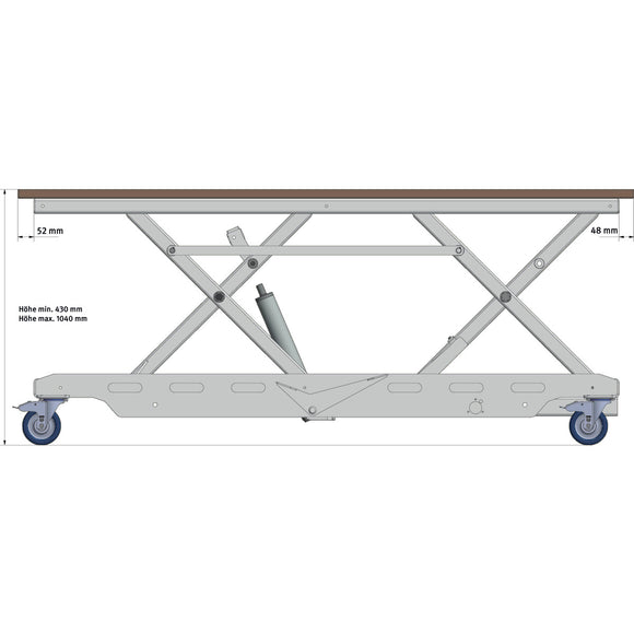Scissor lift table HT 300 L LAP