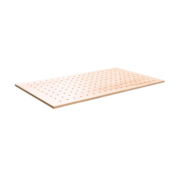 Hole grid worktop Beech multiplex, 1600 x 790 mm