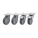 Swivel castors retrofit kit-1
