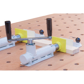 Quick-release clamps with angular gearbox