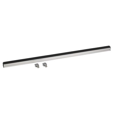 Support rail with anti-slip coating with 2 clamping bolts Ø 20 mm