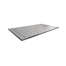MDF perforated worktop 1100 x 640 x 18 mm / bore-Ø 20 mm