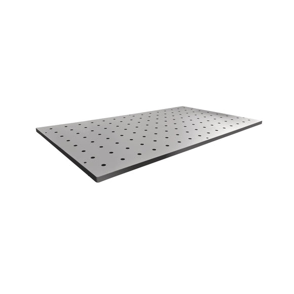 MDF perforated worktop 1500 x 800 x 25 mm / hole Ø 20 mm