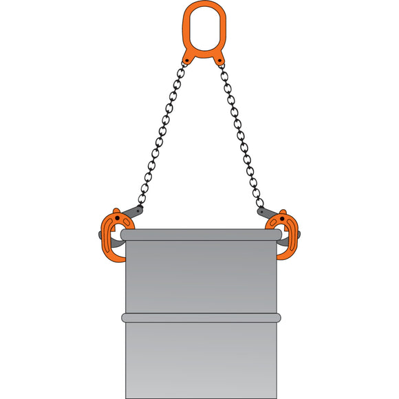Drum lifting clamp FHK 1