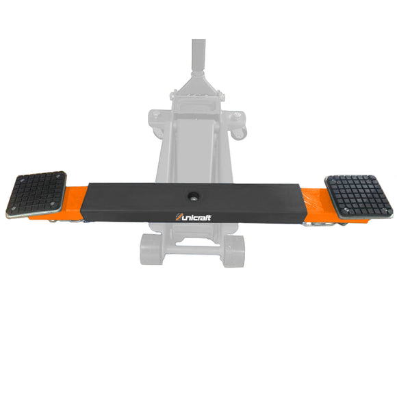 Cross member for maneuvering jack