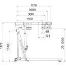 Workshop crane WK 1003 LP-7