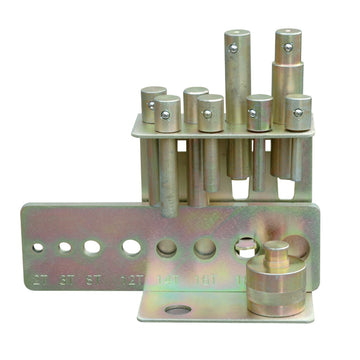 Pressure mandrel set 8-part with perforated plate