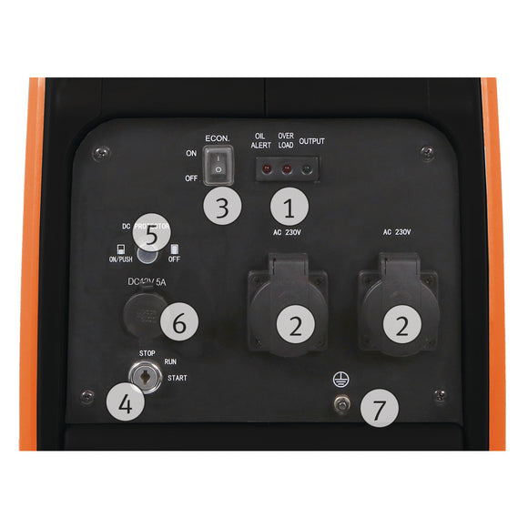 Inverter power generator PG-I 35 SE