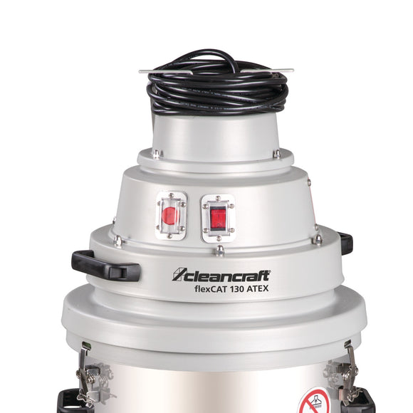 Industrial dry vacuum cleaner flexCAT 130 ATEX