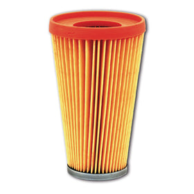 Cartridge filter, antistatic HEPA E12