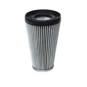 Poly cartridge filter, antistatic exhaust air
