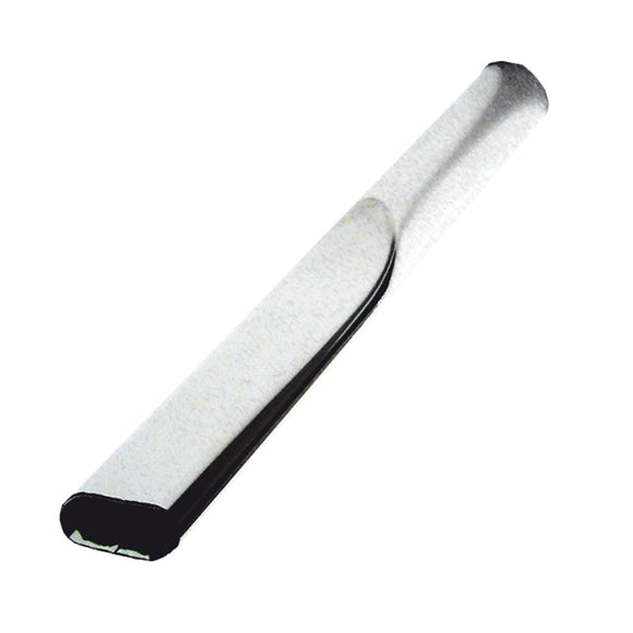 Flat nozzle, chromed/antistatic