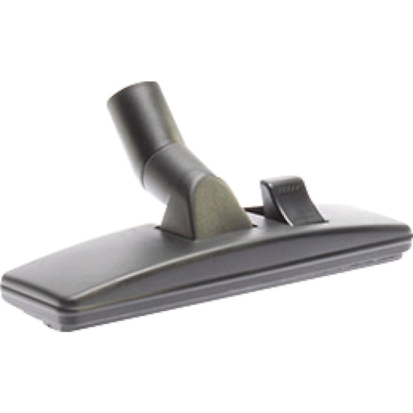 Floor nozzle with folding brush