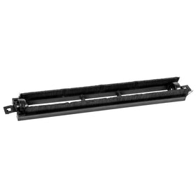 Insert for floor nozzle with brush strips