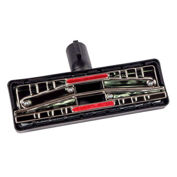 Combi nozzle with folding brush