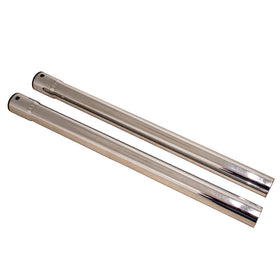 Suction pipe chromed