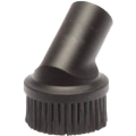 Round nozzle with brush