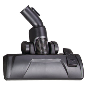 Floor nozzle with folding brush