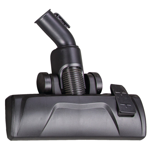 Floor nozzle with folding brush
