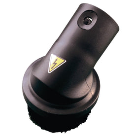 Round nozzle with brush, antistatic Ø 32 mm