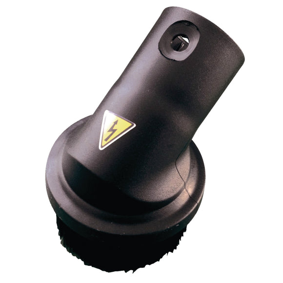 Round nozzle with brush, antistatic Ø 32 mm