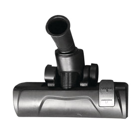 Floor nozzle with folding brush