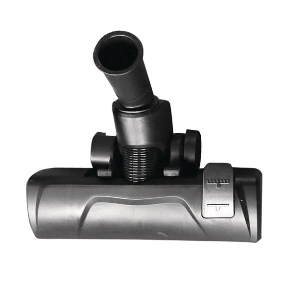 Floor nozzle with folding brush
