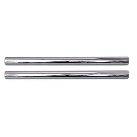 Suction pipe Ø 35 mm / 2 x 0.5 m chromed