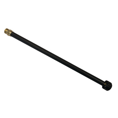 Lance extension for rotating professional cleaning brush