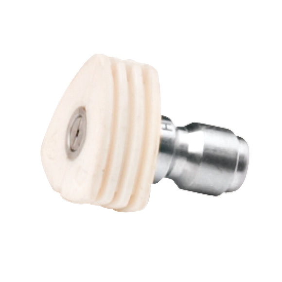 Blasting nozzle 40°, white