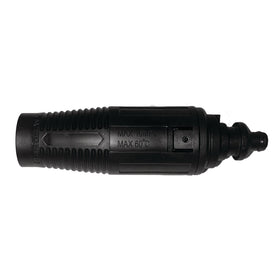 High pressure nozzle, adjustable