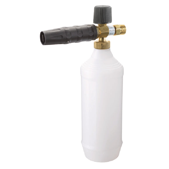 Foam attachment, adjustable